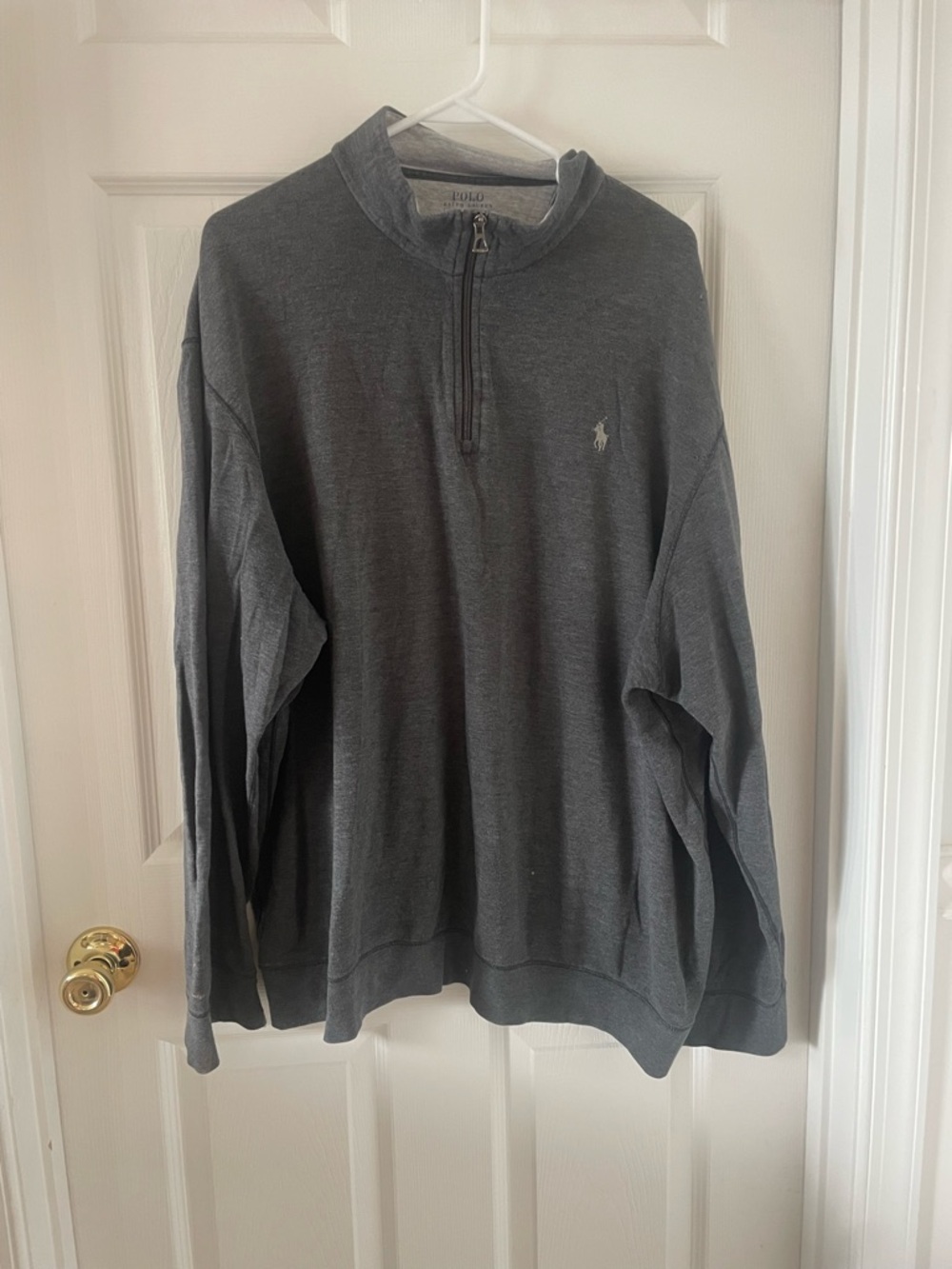 Polo by Ralph Lauren Gray Zip-Up Sweater